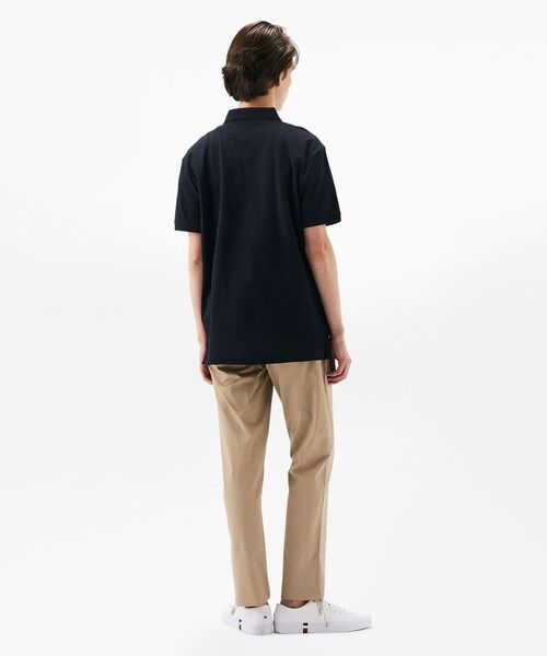 TOMMY HILFIGER（トミーヒルフィガー）の「アンダーカラーレギュラーポロシャツ（ポロシャツ・メンズ・ブルー/ホワイト/ネイビー・X-LARGE/LARGE/MEDIUM/SMALL）」の10枚目の写真