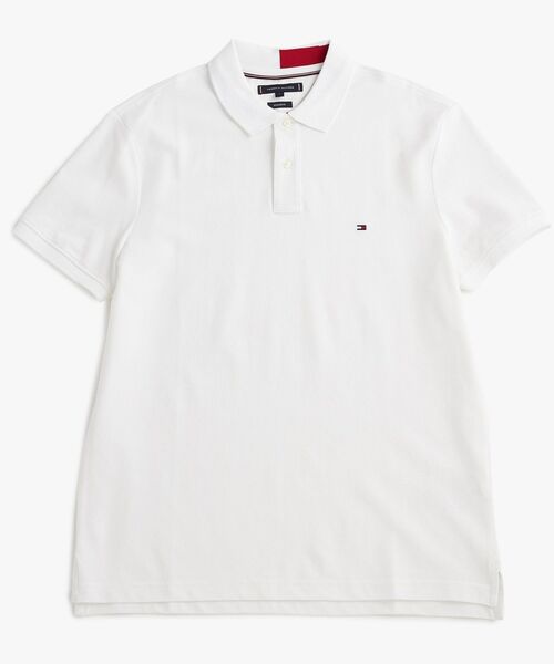 TOMMY HILFIGER（トミーヒルフィガー）の「アンダーカラーレギュラーポロシャツ（ポロシャツ・メンズ・ブルー/ホワイト/ネイビー・X-LARGE/LARGE/MEDIUM/SMALL）」の15枚目の写真