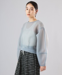 Perfect Suit FActory（パーフェクトスーツファクトリー）の「シアーダンボールプルオーバー（その他トップス）」