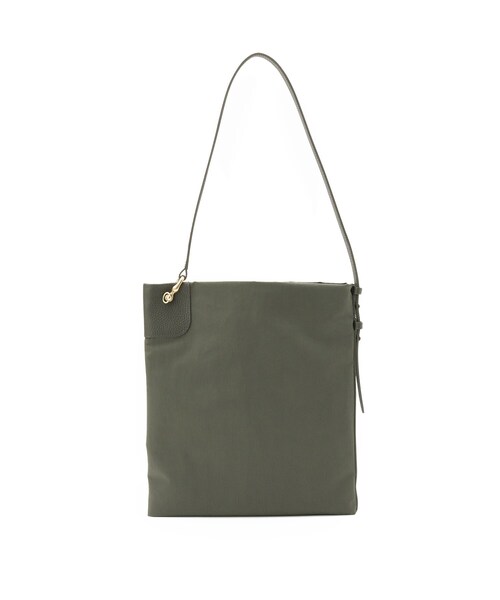 TOFF&LOADSTONE（トフアンドロードストーン）の「ザック ミニマル（ショルダーバッグ・メンズ・カーキ/ライトグレー系9/ブラック・00）」の3枚目の写真