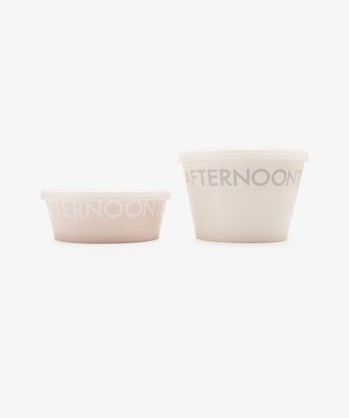 Afternoon Tea(アフタヌーンティー)の「山中塗ロゴワークス抗菌サークルランチボックス2個セット(お弁当箱・レディース・ピンク・ONE SIZE)」の2枚目の写真