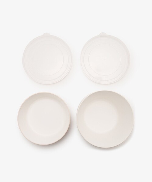 Afternoon Tea(アフタヌーンティー)の「山中塗ロゴワークス抗菌サークルランチボックス2個セット(お弁当箱・レディース・ピンク・ONE SIZE)」の4枚目の写真