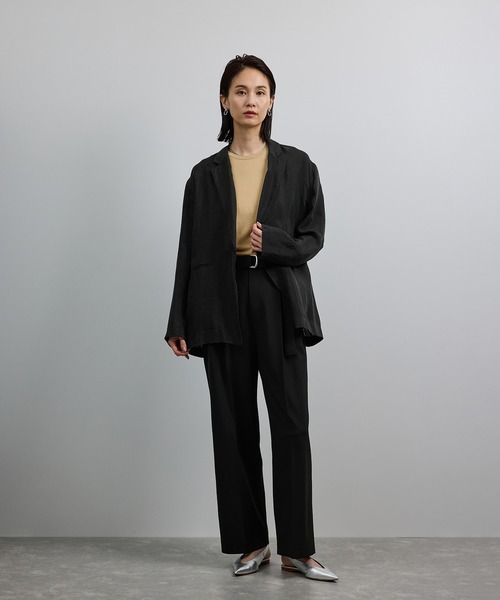 洗える・新色追加】シアーライトジャケット（テーラードジャケット