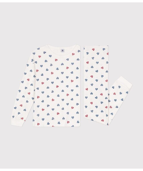 PETIT BATEAU（プチバトー）の「パジャマ（ルームウェア/パジャマ・レディース・ホワイト系その他・XX-SMALL/X-SMALL/SMALL/MEDIUM/LARGE）」の5枚目の写真