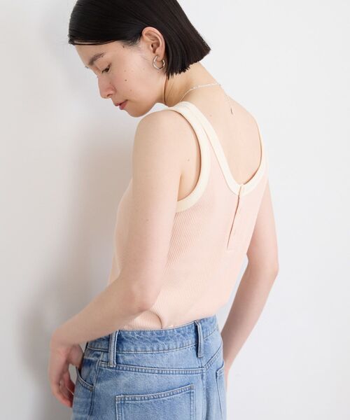 AMERICAN HOLIC（アメリカンホリック）の「ワッフル2WAYタンクトップ（タンクトップ・レディース・オレンジ/グリーン系その他3/モカ・M/L）」の14枚目の写真