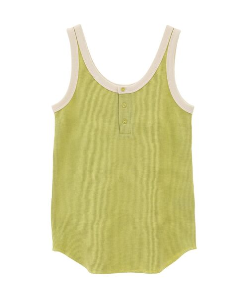 AMERICAN HOLIC（アメリカンホリック）の「ワッフル2WAYタンクトップ（タンクトップ・レディース・オレンジ/グリーン系その他3/モカ・M/L）」の20枚目の写真