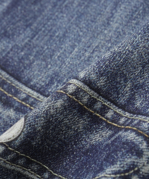 TOLQ トロンプルイユ デニムセットアップ　L×M TOLQ トロンプルイユ デニムセットアップ L×M