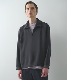 STUDIOUS | 【STUDIOUS】ESSENTIAL HALF ZIP SWEAT SHIRTS(スウェット)