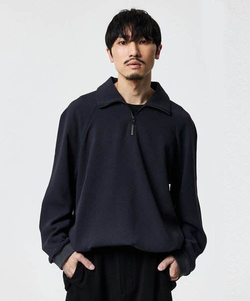 ESSENTIAL HALF ZIP SWEAT SHIRTS（スウェット）｜STUDIOUS