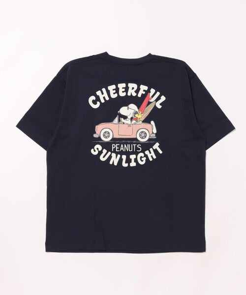 ANTIBAL（アンティバル）の「ANTIBAL/アンティバル スヌーピー/UVケアラッシュガード 253AN2ST641（Tシャツ/カットソー・レディース・ネイビー/ホワイト/ブラック/グレー・FREE）」の6枚目の写真