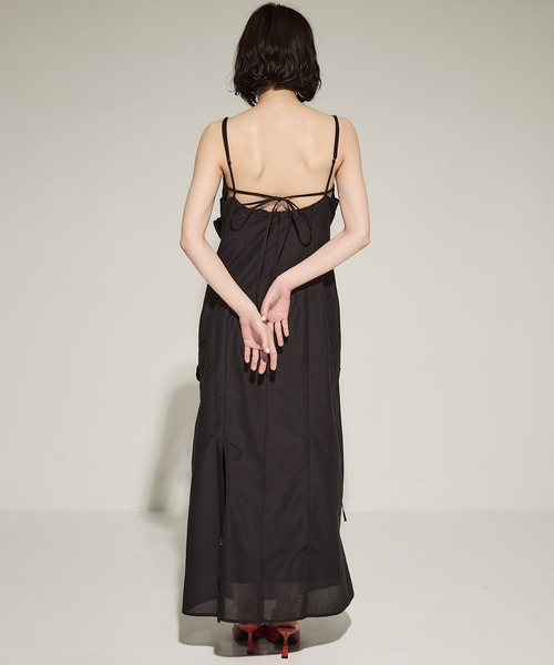 【25SS】RIV NOBUHIKO ドレス RIV NOBUHIKO SS25 'ASH WHITE' ASH DRESS / RAMM BEAD BRA
