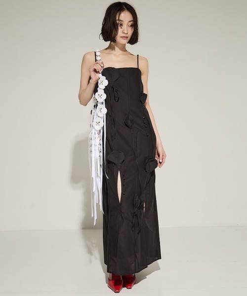 riv nobuhiko/リブノブヒコ】RAMM FROWER DRESS/フラワードレス