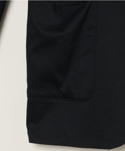 three dots(スリードッツ)の「ミルキージャージー ジャケット(テーラードジャケット・メンズ・ホワイト/ブラック/ライトグレー・SMALL/MEDIUM/LARGE)」の8枚目の写真
