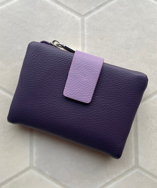 セール】urbanfemine./バイカラー二つ折り財布 U7473（財布
