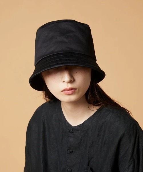 CPH(シーピーエイチ)の「CPH/シーピーエイチ/BUCKET HAT / COTTON WEAPON / BLACK(ハット・メンズ・ブラック・F)」の6枚目の写真