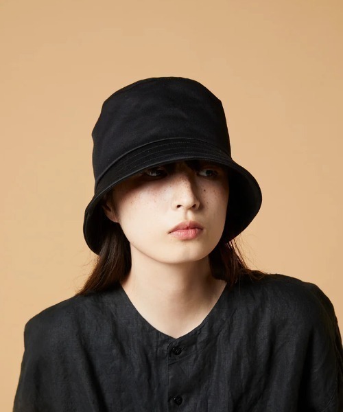 CPH(シーピーエイチ)の「CPH/シーピーエイチ/BUCKET HAT / COTTON WEAPON / BLACK(ハット・メンズ・ブラック・F)」の8枚目の写真