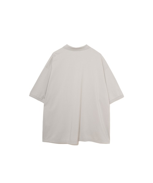 GYMPHLEX（ジムフレックス）の「Gymphlex  POLO SHIRT S/S（ポロシャツ・メンズ・ブラック×ピンク/ダークグリーン/チャコール・M/L）」の4枚目の写真