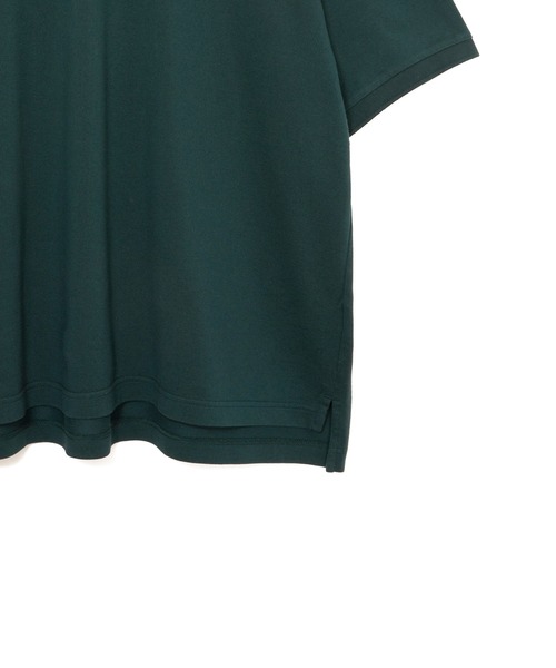 GYMPHLEX（ジムフレックス）の「Gymphlex  POLO SHIRT S/S（ポロシャツ・メンズ・ブラック×ピンク/ダークグリーン/チャコール・M/L）」の14枚目の写真