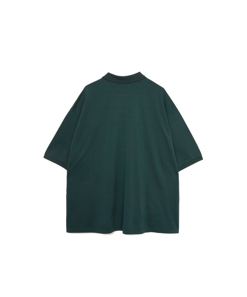 GYMPHLEX（ジムフレックス）の「Gymphlex  POLO SHIRT S/S（ポロシャツ・メンズ・ブラック×ピンク/ダークグリーン/チャコール・M/L）」の12枚目の写真