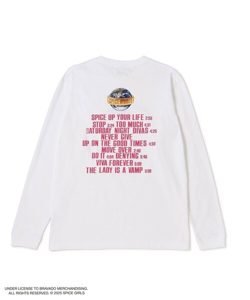 スパイスガールズ Tシャツspice girls SPICE GIRLS / スパイス・ガールズ / Tシャツ ホワイト(ホワイト