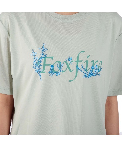 Foxfire（フォックスファイヤー）の「ＴＳフラワーロゴＴ　Ｓ／Ｓ（Tシャツ/カットソー・レディース・ピンク/ミント/オフホワイト・S/M/L）」の6枚目の写真