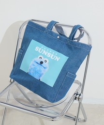 Paradise Picnic | 【パペットスンスン】デニムトートバッグ(トートバッグ)