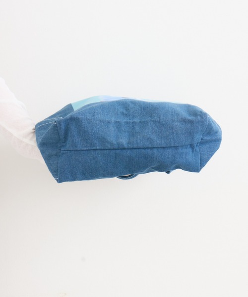 Paradise Picnic（パラダイスピクニック）の「【パペットスンスン】デニムトートバッグ（トートバッグ・レディース・ブルー・FREE）」の5枚目の写真