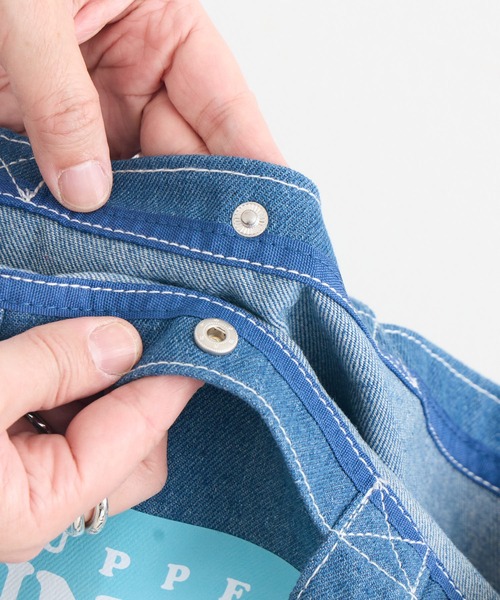 Paradise Picnic（パラダイスピクニック）の「【パペットスンスン】デニムトートバッグ（トートバッグ・レディース・ブルー・FREE）」の6枚目の写真