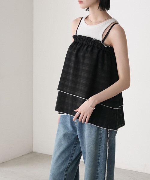 milkyway ミルキーウェイ チェックフレンチコート+スカート milkyway ミルキーウェイ チェックフレンチコート+スカート