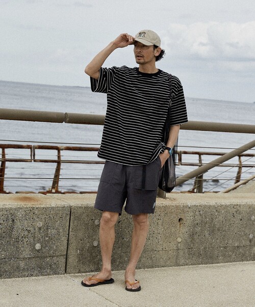 FREAK'S STORE(フリークスストア)の「FREAK’S STORE/フリークスストア 【Beach & Festival】撥水ナイロンウェービングベルト クライミング ベイカーボードショーツ 水陸両用(その他パンツ・メンズ・ブラック/ブラック系その他/チャコールグレー/ベージュ/ベージュ系その他/オリーブ/レオパード/その他1/ブラック系その他2・SMALL/MEDIUM/LARGE)」の20枚目の写真
