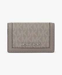 極美品　マイケルコース MK柄 6連 キーケース　グレー　ホワイト 極美品 マイケルコース MK柄 6連 キーケース グレー ホワイト