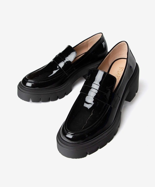 STUART WEITZMAN(スチュアートワイツマン)の「STUART WEITZMAN SOHO LOAFER IN PATENT スチュアート・ワイツマン ソーホー パテント ローファー(ローファー・レディース・ブラック・35/35.5/36/36.5/37/37.5/38)」の8枚目の写真