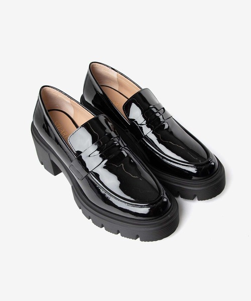 セール】STUART WEITZMAN SOHO LOAFER IN PATENT スチュアート