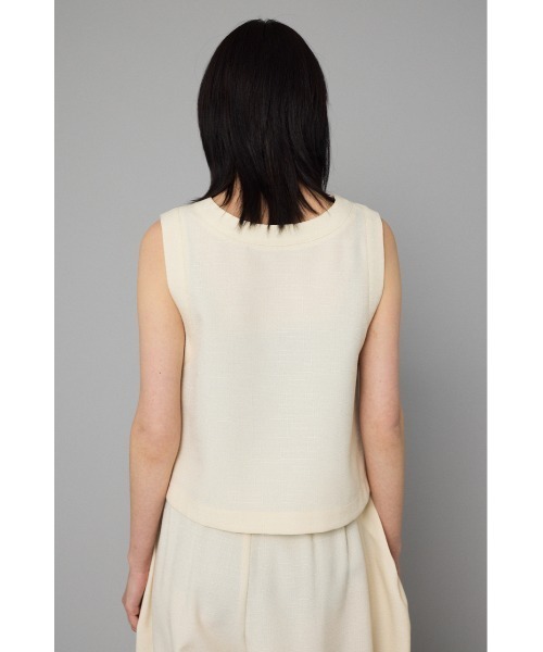 V neck vest Vネックベスト（ベスト）｜HeRIN.CYE（ヘリンドットサイ