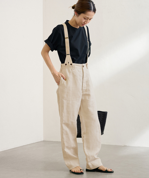 美品　NIGEL CABOURN×WORK PANT with BRACES コーデのアクセントに》BRACES WORK PANT – ナイジェル