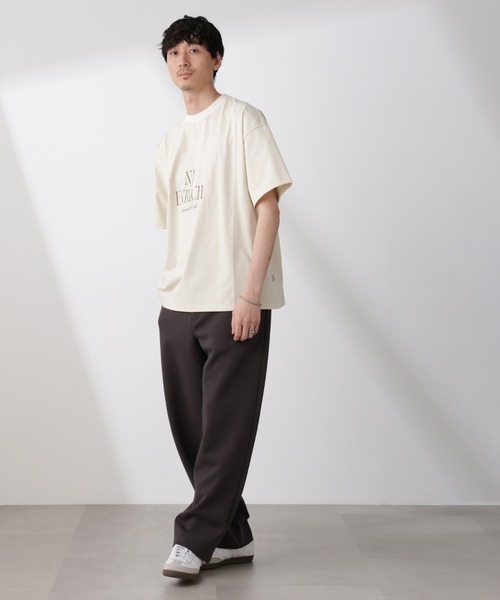 セール】「NJ/CLUB」 ENRICHプリント切り替え Tシャツ（Tシャツ