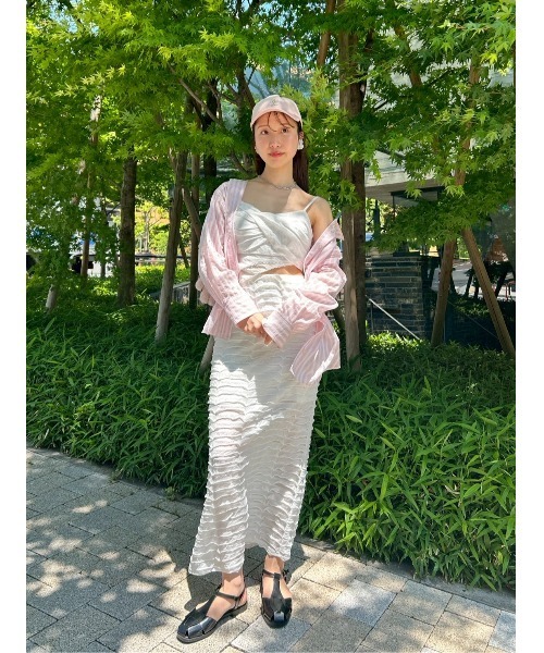 リリーブラウン　シアーシャツビスチェ　⚠️16日までの出品 LILY BROWN｜シアーシャツビスチェ | Rakuten Fashion(楽天