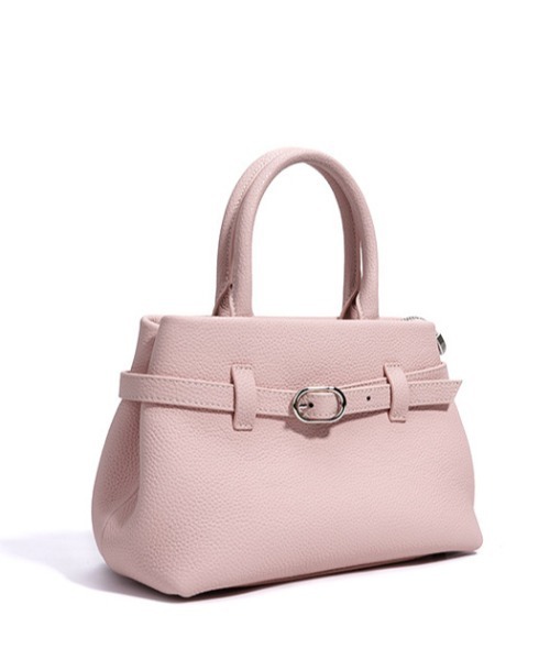 NiiNa(ニーナ)の「【 NiiNa / ニーナ 】高品質牛革 2way ラグジュアリー ハンドバッグ(ハンドバッグ・レディース・カーキ/ブラウン/ホワイト/ブラック/ピンク/グリーン・FREE)」の8枚目の写真