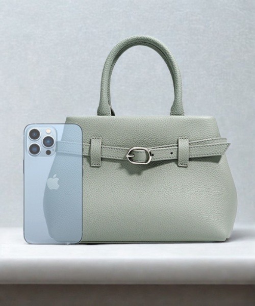 NiiNa(ニーナ)の「【 NiiNa / ニーナ 】高品質牛革 2way ラグジュアリー ハンドバッグ(ハンドバッグ・レディース・カーキ/ブラウン/ホワイト/ブラック/ピンク/グリーン・FREE)」の19枚目の写真