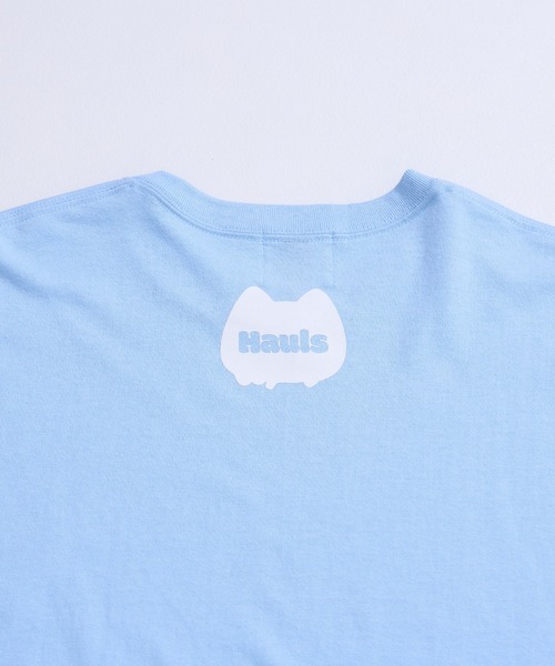 Hauls(ハウルズ)の「ヤニ吉 さまーT ぱーと2(Tシャツ/カットソー・レディース・ホワイト/ブラック/サックスブルー・F/M)」の12枚目の写真