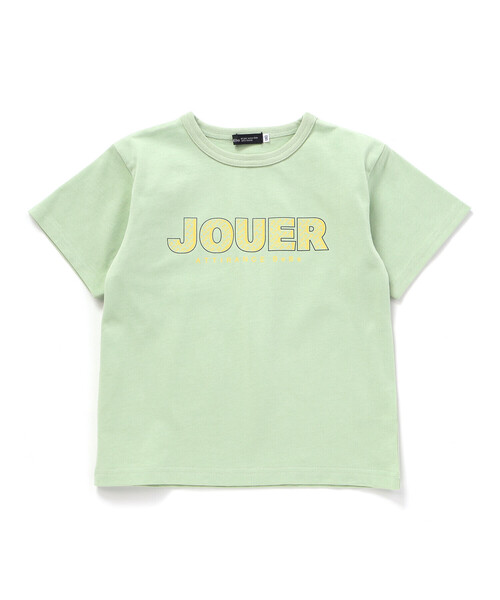 BeBe（ベベ）の「【WEB限定】JOUERバック遊園地プリント天竺半袖Tシャツ(100~140cm)（Tシャツ/カットソー・キッズ・ブラック/グリーン・110cm/120cm/130cm/140cm/100cm）」の7枚目の写真