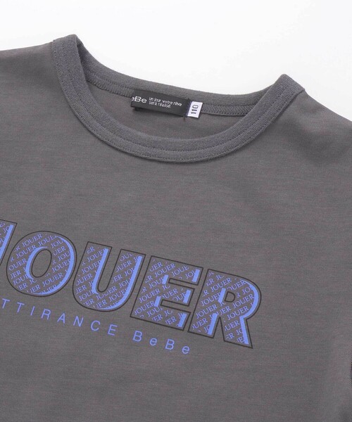 BeBe（ベベ）の「【WEB限定】JOUERバック遊園地プリント天竺半袖Tシャツ(100~140cm)（Tシャツ/カットソー・キッズ・ブラック/グリーン・110cm/120cm/130cm/140cm/100cm）」の11枚目の写真