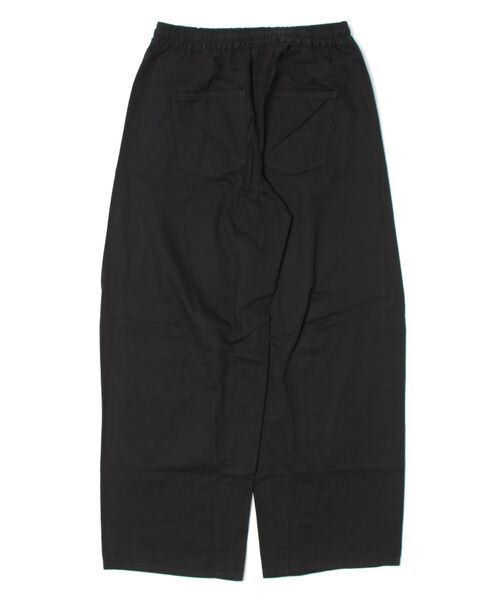 フォロー＆クーポン★ネイビーM NAVY ソフトツイルイージーカーブパンツ【綿100%】（その他