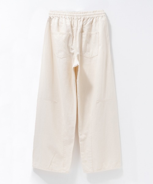 NAVY ソフトツイルイージーカーブパンツ【綿100%】（その他