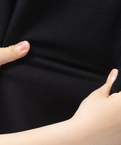 NAVY（ネイビー）の「NAVY ソフトツイルイージーカーブパンツ【綿100%】（その他パンツ・レディース・ベージュ/ブラック/キナリ・S/L/M）」の7枚目の写真