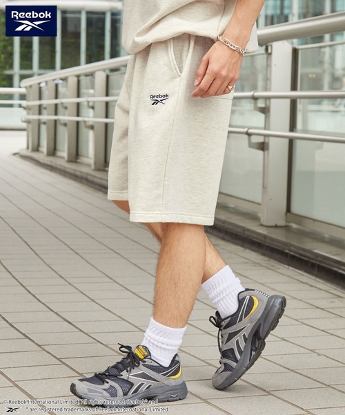 Reebok/リーボック 別注 セットアップ ダブルロゴ刺繍 ドロスト