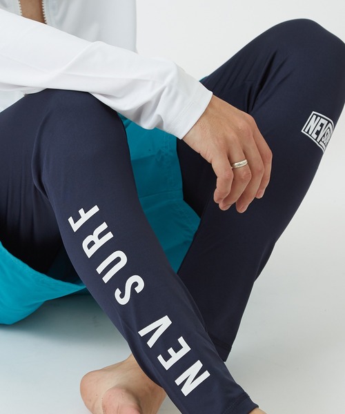 improves（インプローブス）の「【NEVSURF】ラッシュガード レギンスパンツ（ラッシュガード・メンズ・オレンジ/ネイビー/ホワイト/ライム/ブラック/ブルー・MEDIUM/LARGE/X-LARGE）」の4枚目の写真