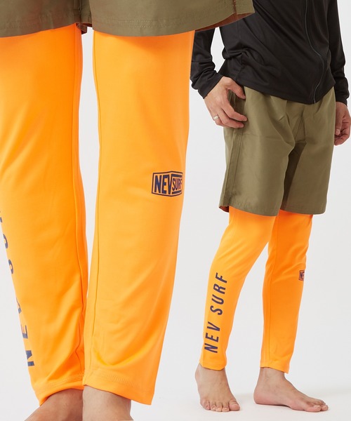improves（インプローブス）の「【NEVSURF】ラッシュガード レギンスパンツ（ラッシュガード・メンズ・オレンジ/ネイビー/ホワイト/ライム/ブラック/ブルー・MEDIUM/LARGE/X-LARGE）」の6枚目の写真