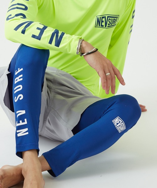 improves（インプローブス）の「【NEVSURF】ラッシュガード レギンスパンツ（ラッシュガード・メンズ・オレンジ/ネイビー/ホワイト/ライム/ブラック/ブルー・MEDIUM/LARGE/X-LARGE）」の15枚目の写真