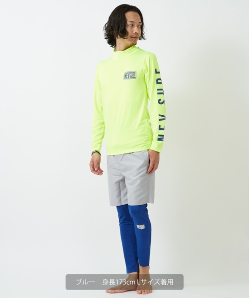 improves（インプローブス）の「【NEVSURF】ラッシュガード レギンスパンツ（ラッシュガード・メンズ・オレンジ/ネイビー/ホワイト/ライム/ブラック/ブルー・MEDIUM/LARGE/X-LARGE）」の16枚目の写真